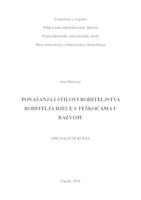 Ponašanja i stilovi roditeljstva roditelja djece s teškoćama u razvoju