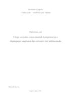prikaz prve stranice dokumenta Uloga socijalno-emocionalnih kompetencija u objašnjenju simptoma depresivnosti kod adolescenata